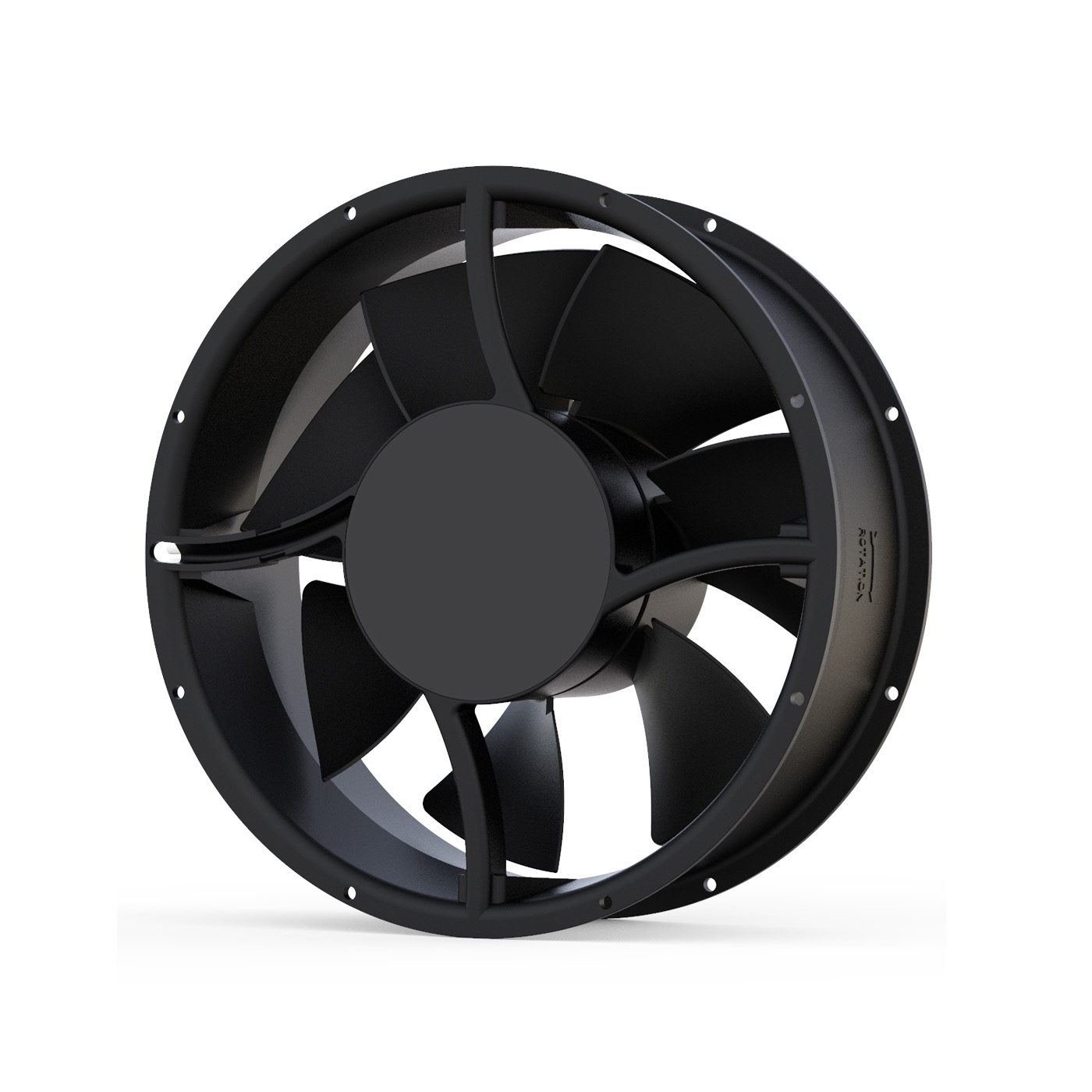 Ventilador de fluxo axial EC Φ254x89mm